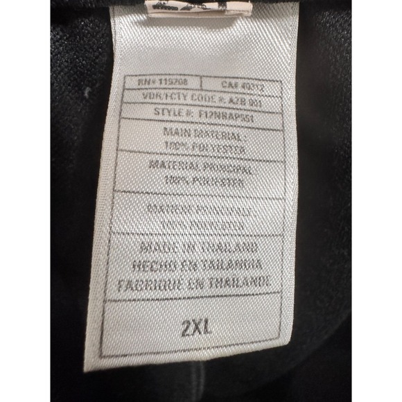 Adidas Track Pants 2XL Black Sacramento Kings NBA Warm Up Snap Game Day Gym READ - Picture 12 of 15